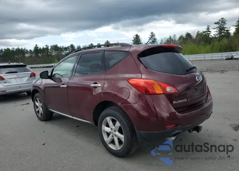 2009 Nissan Murano S z USA, uszkodzony, nr VIN JN8AZ18W89W140627